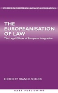 Cover: The Europeanisation of Law - Hart Publishing