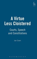 Cover: A Virtue Less Cloistered - Hart Publishing