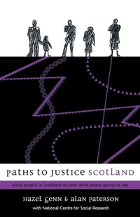 Enlarge image Cover: Paths to Justice Scotland - Hart Publishing