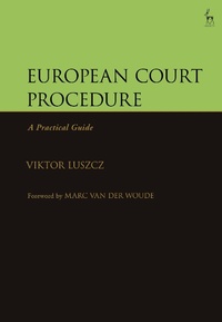 Abbildung von: European Court Procedure - Hart Publishing