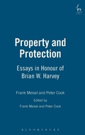Cover: Property and Protection - Hart Publishing