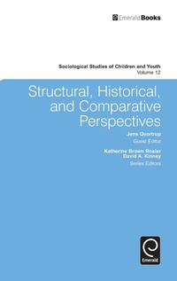 Enlarge image Cover: Structural, Historical, and Comparative Perspectives - Emerald Group Publishing Limited
