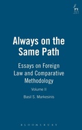 Cover: Always on the Same Path - Volume II - Hart Publishing
