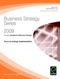 Cover: Strategy Implementation - Emerald Group Publishing Ltd