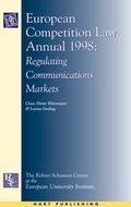 Cover: European Competition Law Annual 1998 - Hart Publishing