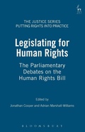 Cover: Legislating for Human Rights - Hart Publishing