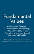 Cover: Fundamental Values - Hart Publishing