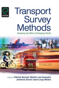 Enlarge image Cover: Transport Survey Methods - Emerald Group Publishing Limited