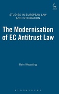 Cover: The Modernisation of EC Antitrust Law - Hart Publishing