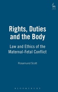 Cover: Rights, Duties and the Body - Hart Publishing