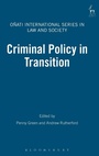 Cover: Criminal Policy in Transition - Hart Publishing