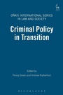 Cover: Criminal Policy in Transition - Hart Publishing