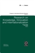 Cover: Research on Knowledge, Innovation and Internationalization - Emerald Publishing Limited