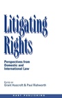 Cover: Litigating Rights - Hart Publishing