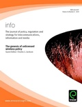Cover: Genesis of Unlicensed Wireless Policy - Emerald Group Publishing Ltd