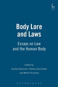 Cover: Body Lore and Laws - Hart Publishing