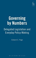 Cover: Governing by Numbers - Hart Publishing
