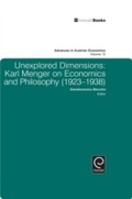 Cover: Unexplored Dimensions - Emerald Publishing Limited