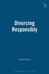 Enlarge image Cover: Divorcing Responsibly - Hart Publishing