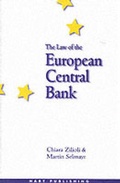 Cover: The Law of the European Central Bank - Hart Publishing