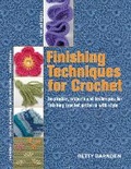 Cover: Finishing Techniques for Crochet - Search Press Ltd