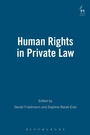 Cover: Human Rights in Private Law - Hart Publishing