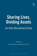 Cover: Sharing Lives, Dividing Assets - Hart Publishing