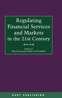 Abbildung von: Regulating Financial Services and Markets in the 21st Century - Hart Publishing
