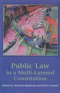 Cover: Public Law in a Multi-layered Constitution - Hart Publishing