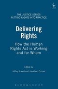 Cover: Delivering Rights - Hart Publishing