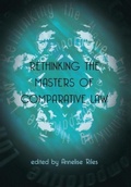 Cover: Rethinking the Masters of Comparative Law - Hart Publishing