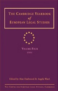 Cover: Cambridge Yearbook of European Legal Studies Vol 4, 2001 - Hart Publishing