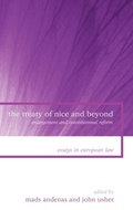 Cover: The Treaty of Nice and Beyond - Hart Publishing