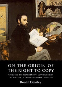 Enlarge image Cover: On the Origin of the Right to Copy - Hart Publishing