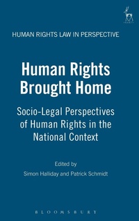 Enlarge image Cover: Human Rights Brought Home - Hart Publishing