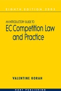 Cover: An Introductory Guide to EC Competition Law and Practice - Hart Publishing