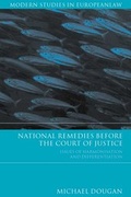 Cover: National Remedies Before the Court of Justice - Hart Publishing