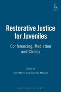 Cover: Restorative Justice for Juveniles - Hart Publishing