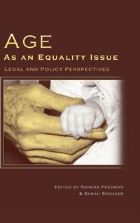 Enlarge image Cover: Age as an Equality Issue - Hart Publishing