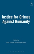 Cover: Justice for Crimes Against Humanity - Hart Publishing