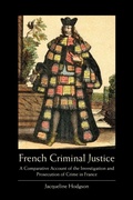 Cover: French Criminal Justice - Hart Publishing