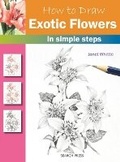 Cover: How to Draw: Exotic Flowers - Search Press Ltd