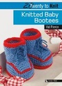 Cover: 20 to Knit: Knitted Baby Bootees - Search Press Ltd