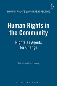 Enlarge image Cover: Human Rights in the Community - Hart Publishing