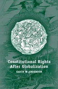 Cover: Constitutional Rights after Globalization - Hart Publishing