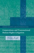 Cover: Corporations and Transnational Human Rights Litigation - Hart Publishing