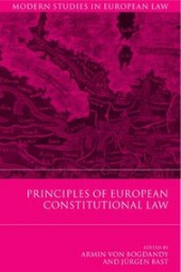 Enlarge image Cover: Principles of European Constitutional Law - Hart Publishing