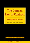 Bild: The German Law of Contract - Hart Publishing