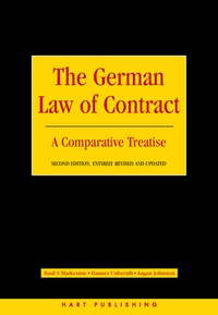 Abbildung von: The German Law of Contract - Hart Publishing