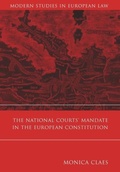Cover: The National Courts' Mandate in the European Constitution - Hart Publishing